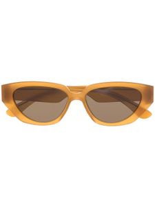 Mykita lunettes de soleil à monture papillon - Marron