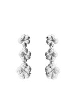 TANE México 1942 boucles d'oreilles pendantes Bordados - Argent