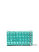 Amina Muaddi pochette Paloma à ornements en cristal - Vert - thumbnail