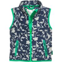 Playshoes fleece vestje camouflage donkergrijs Maat - thumbnail