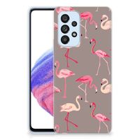 Samsung Galaxy A53 5G TPU Hoesje Flamingo - thumbnail