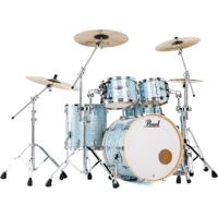 Pearl PMX924XSP/C414 Professional Maple 4-delige shell set Ice Blue Oyster