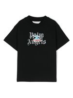 Palm Angels Kids x Keith Haring t-shirt à imprimé Skateboard - Noir - thumbnail