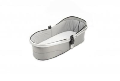 Snoozy kinderwagenwieg One 84 cm polyester lichtgrijs