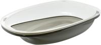 Aimé Agrobiothers Shuttle Kattentoilet, ovaal, met rand, 57 x 40 x 19 cm