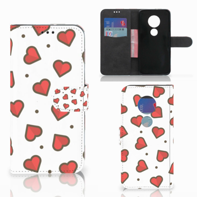 Motorola Moto G7 | G7 Plus Telefoon Hoesje Hearts