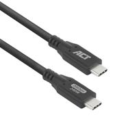ACT USB4 20Gbps USB-C kabel 240W M/M 0,5 meter