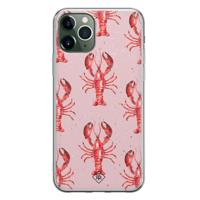 iPhone 11 Pro siliconen telefoonhoesje - Lobster all the way