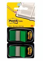 Post-it Plakindex 680-GN2 2 blokken/pak Groen