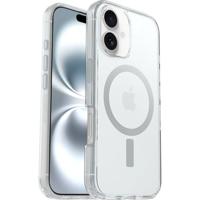 OtterBox Symmetry Series Clear MagSafe doorzichtige hoes voor iPhone 16, schokbestendig, valbestendig, dunne beschermende hoes, 3x getest volgens militaire standaard, Transparent