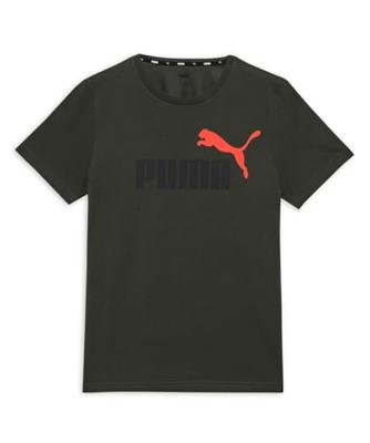 PUMA Jongens Ess+ 2 Col Logo Tee B Tees