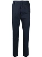 DONDUP pantalon chino slim à taille mi-haute - Bleu