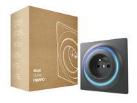 FIBARO Walli Outlet Antraciet - Slimme stekker met energie meting - Type E - BE versie - thumbnail