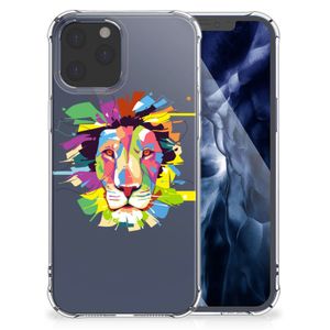 iPhone 12 Pro Max Stevig Bumper Hoesje Lion Color