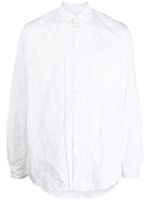 Undercover chemise en coton à manches longues - Blanc