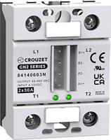 Crouzet Halbleiterrelais 84140603N 50A Schaltspannung (max.): 660 V/AC Spezieller Nulldurchgang 1 pc(s)