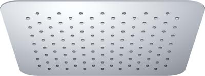 Mueller Flat Luxe hoofddouche vierkant 30cm ultra plat chroom