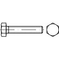 TOOLCRAFT TO-6861732 Zeskantbout M12 100 mm Buitenzeskant DIN 961 Staal 50 stuk(s) - thumbnail