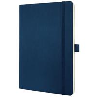 Sigel, notitieboek, ca. A5, softcover, nu met softwave-oppervlak, CONCEPTUM gelinieerd donkerblauw