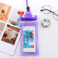 Triple Seal universele waterdichte hoes voor smartphone - 7.2 - Paars - thumbnail