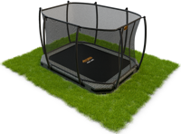 Avyna PRO-LINE 305x225 cm InGround Combi trampoline 223 (Kleur rand: camouflage)