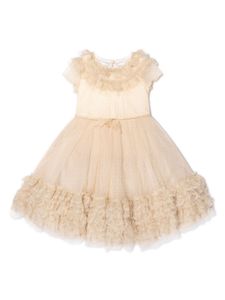 MARCHESA KIDS COUTURE robe en tulle - Tons neutres