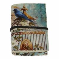 Notitieboek Small Vogelkooi Turquoise - thumbnail