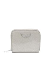 Zadig&Voltaire porte-monnaie mini Infinity paillette - Argent