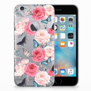 Apple iPhone 6 Plus | 6s Plus TPU Case Butterfly Roses