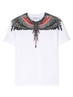 Marcelo Burlon County Of Milan Kids t-shirt Grizzly Wings en coton - Blanc