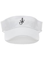 JW Anderson casquette à logo brodé - Blanc