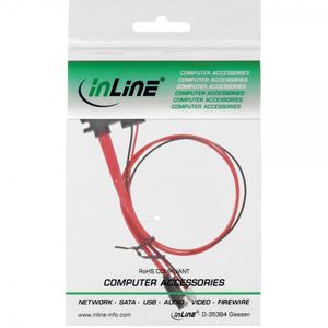 InLine -29695B 0.35m interne stroomkabel