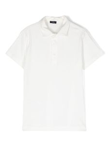 Il Gufo polo en coton biologique - Blanc