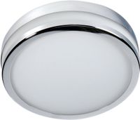 Sapho Palermo ronde plafondlamp 29.5cm chroom