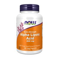 Alpha Lipoic Acid 600mg Now Foods 120v-caps