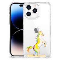 Apple iPhone 14 Pro Max Stevig Bumper Hoesje Horse Color - thumbnail