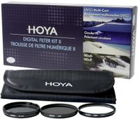 Hoya Digital Filter Kit II 67mm - UV, Polarisatie en NDX8 filter - thumbnail