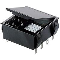 Batterijhouder 4 x LR6 (AA), 6LR61 (9 V) Bopla 4660000 soldeeraansluiting (L x B x H) 65 x 65 x 21,5 mm