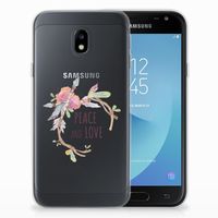 Samsung Galaxy J3 2017 Telefoonhoesje met Naam Boho Text