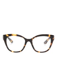 Miu Miu Eyewear lunettes de vue à monture carrée - Marron