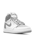 Jordan Kids baskets montantes Air Jordan 1 Retro OG 'Stealth' - Blanc