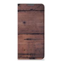 Motorola Moto E32 | Moto E32s Book Wallet Case Old Wood - thumbnail