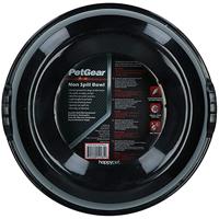 PetGear Non-Spill Bowl voor honden, zwart