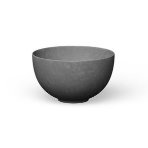 Looox Ceramic raw Sink Small Waskom / fontein 23cm zwart WWKS23ZW