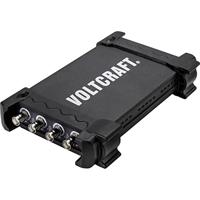 VOLTCRAFT DSO-3104 USB-oscilloscoop 100 MHz 4-kanaals 250 MSa/s 16 kpts 8 Bit Digitaal geheugen (DSO), Spectrumanalyzer