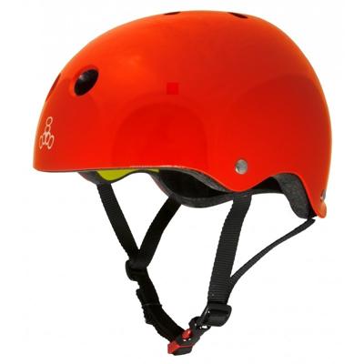 Triple Eight - Dual Certified with MIPS Liner Red - Helm