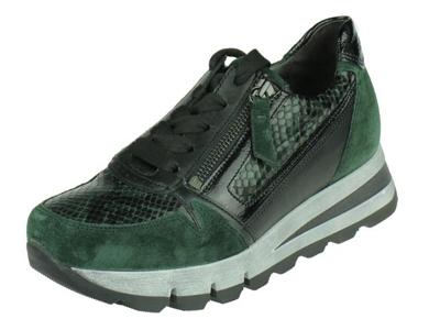 Gabor Gabor comfort Sportieve Lage Dames veterschoen, met rits