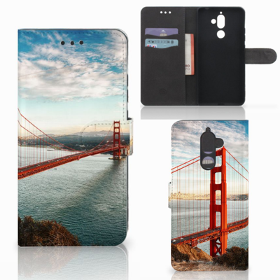 Nokia 7 Plus Flip Cover Golden Gate Bridge Nokia 7 Plus Flip Cover Golden Gate Bridge