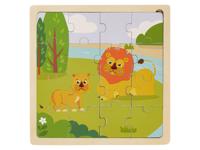 Playtive Houten puzzel (Leeuw)
