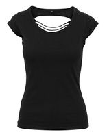 Build Your Brand BY035 Ladies` Back Cut Tee - thumbnail